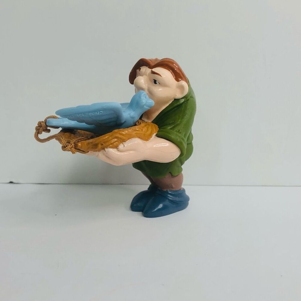vintage disney hunchback of notre dame‎ quasimodo bird catcher toy mcdonald’s 96